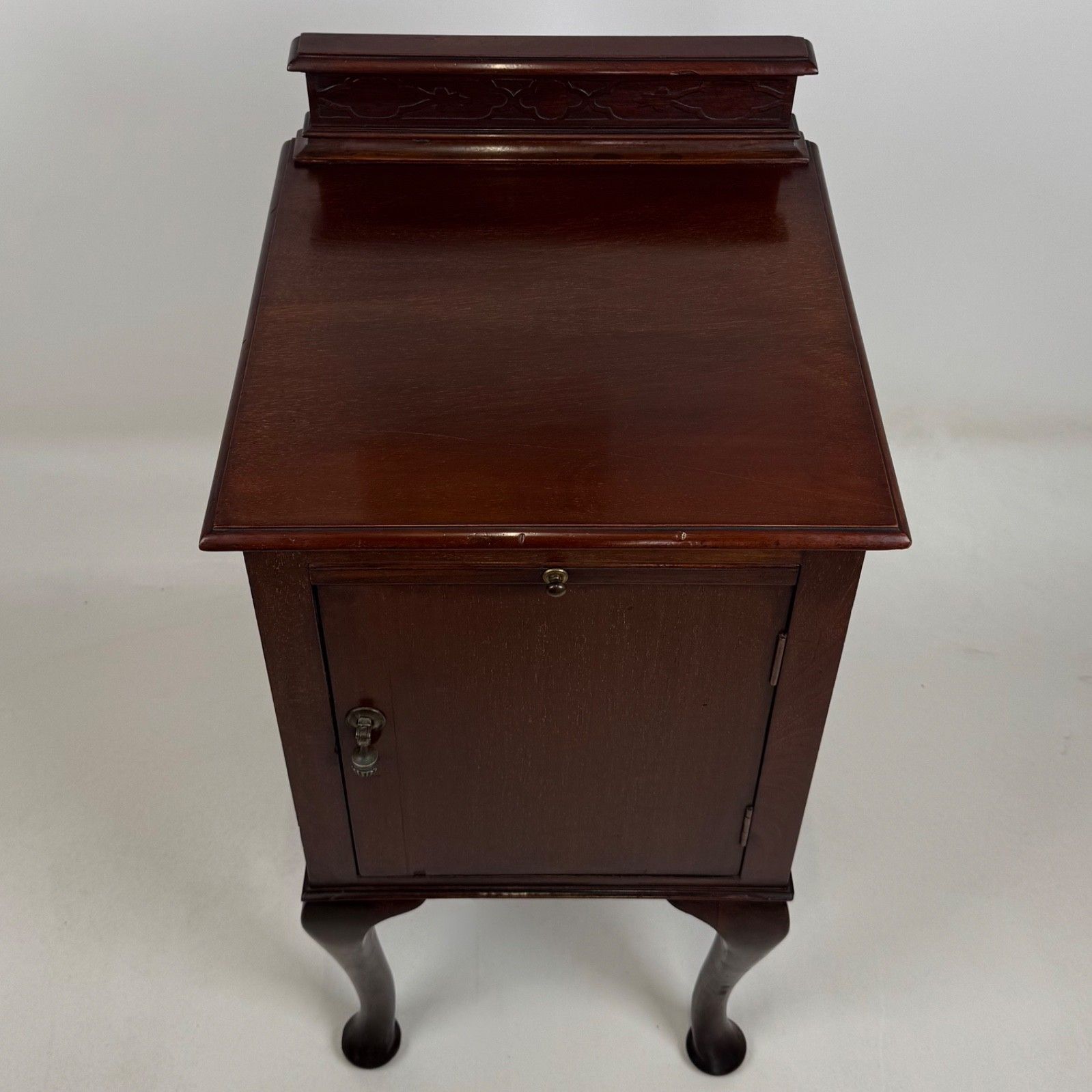 photo for sale Antique 20th Century Small Edwardian Cabinet In Mahogany ( Af 5642 )