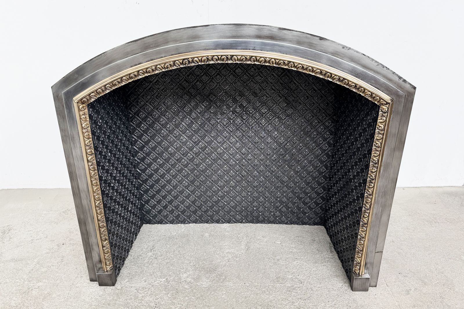 photo buy Early 19th Century Regency Cast Iron And Bronze Fire Box