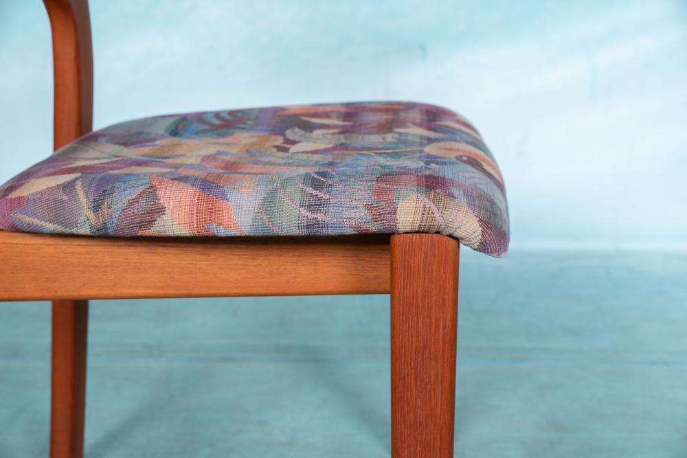 Japandi Deens Design Eetkamerstoelen Jaren '70 – Teakhouten photo vinterior