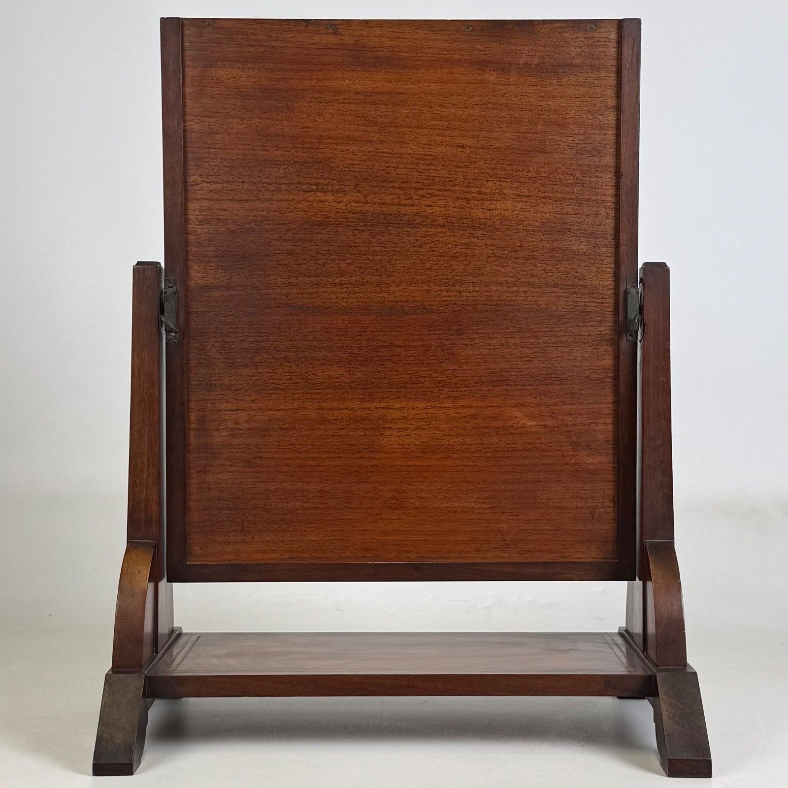 Antique 20th Century Inlaid Dressing Mirror In Mahogany ( Af 5637 ) photo vinterior