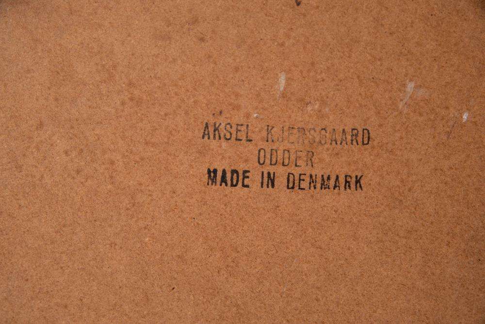 Vintage Spiegel Naar Voorbeeld Van Aksel Kjersgaard, Teakhouten Deens Design photo vintage