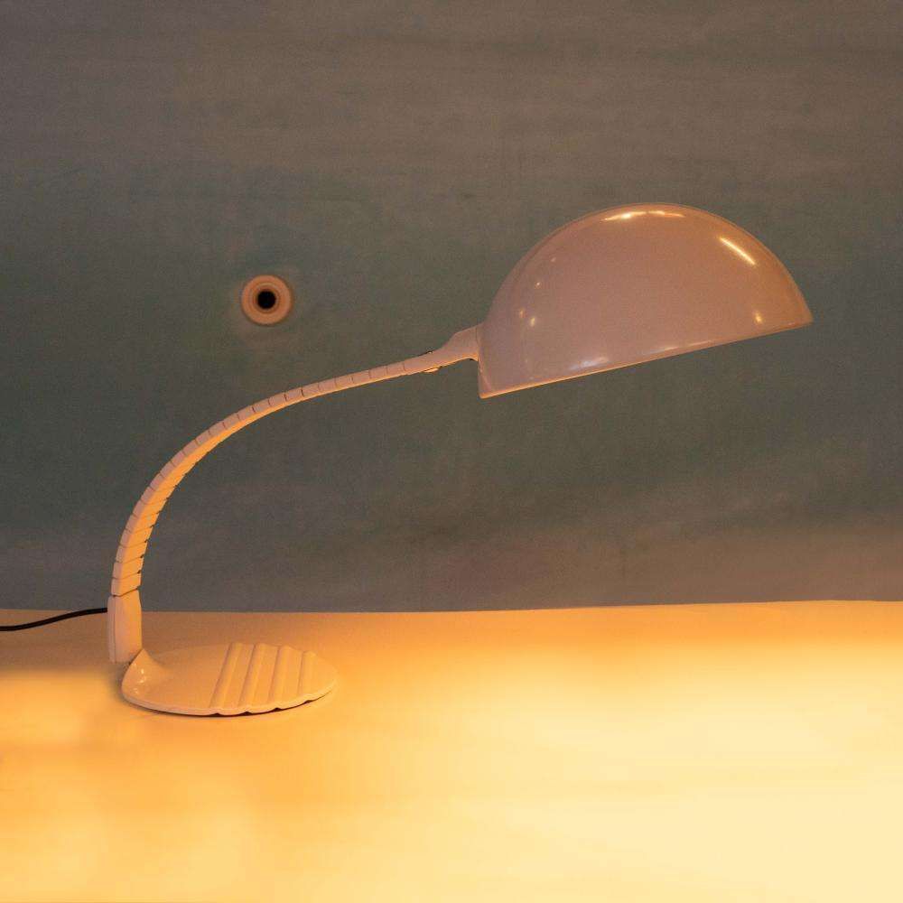 Space Age Bureaulamp Italiaans 70s Design Martinelli Luce