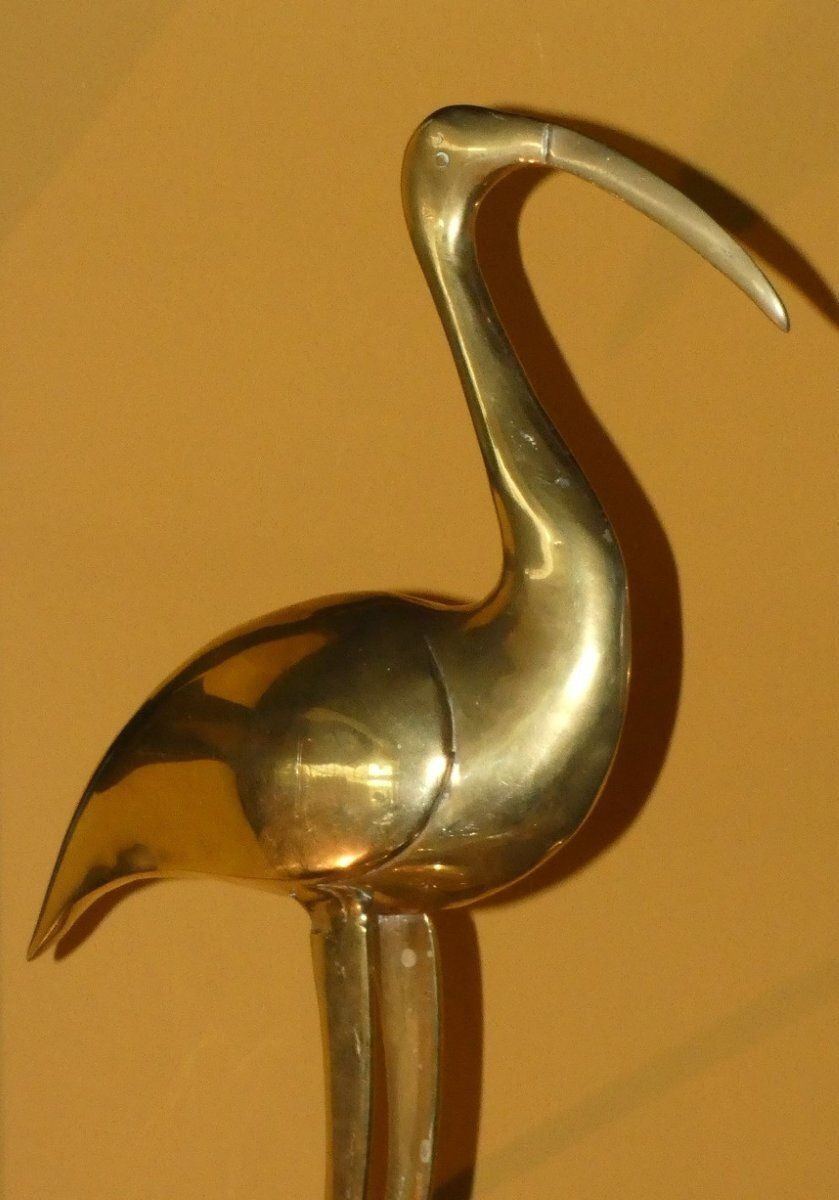 Brass Ibis Sculptures, France, 1960s, Set Of 2 photo furniture