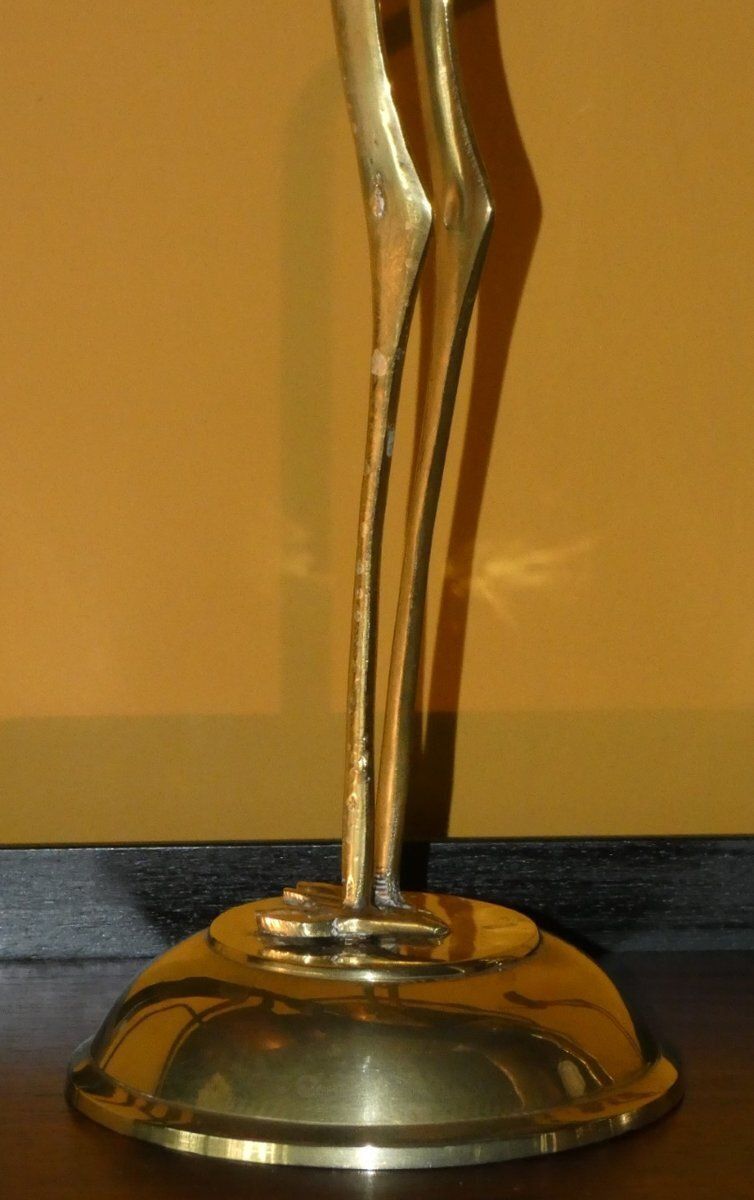 photo furniture Brass Ibis Sculptures, France, 1960s, Set Of 2