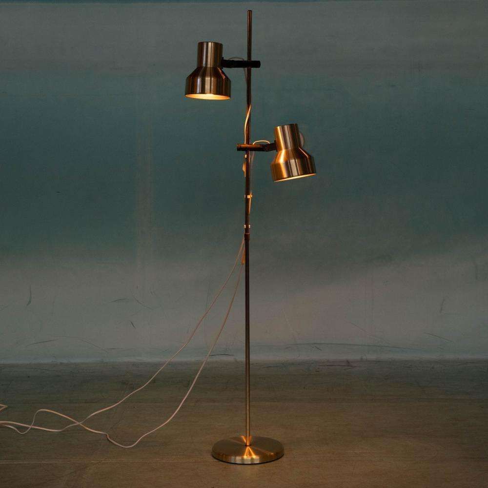Belid Scandinavian Vloerlamp Met Verstelbare Spots, Ca. Jaren 1960 photo vintage