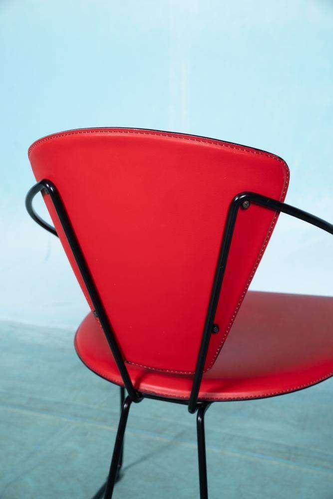 photo vintage Arrben Linda Chairs Set Of 4 Italian Design 1980s