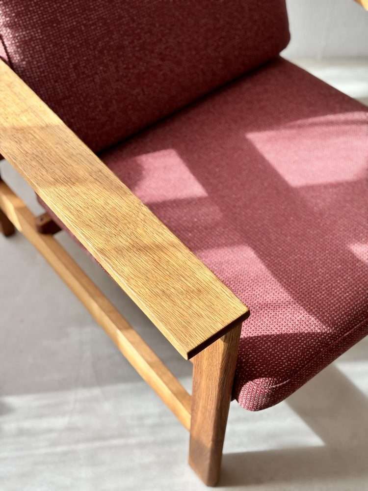 Fredericia Fauteuil Søren Holst Model 2551 Eiken Ca. Jaren 1960 photo for sale