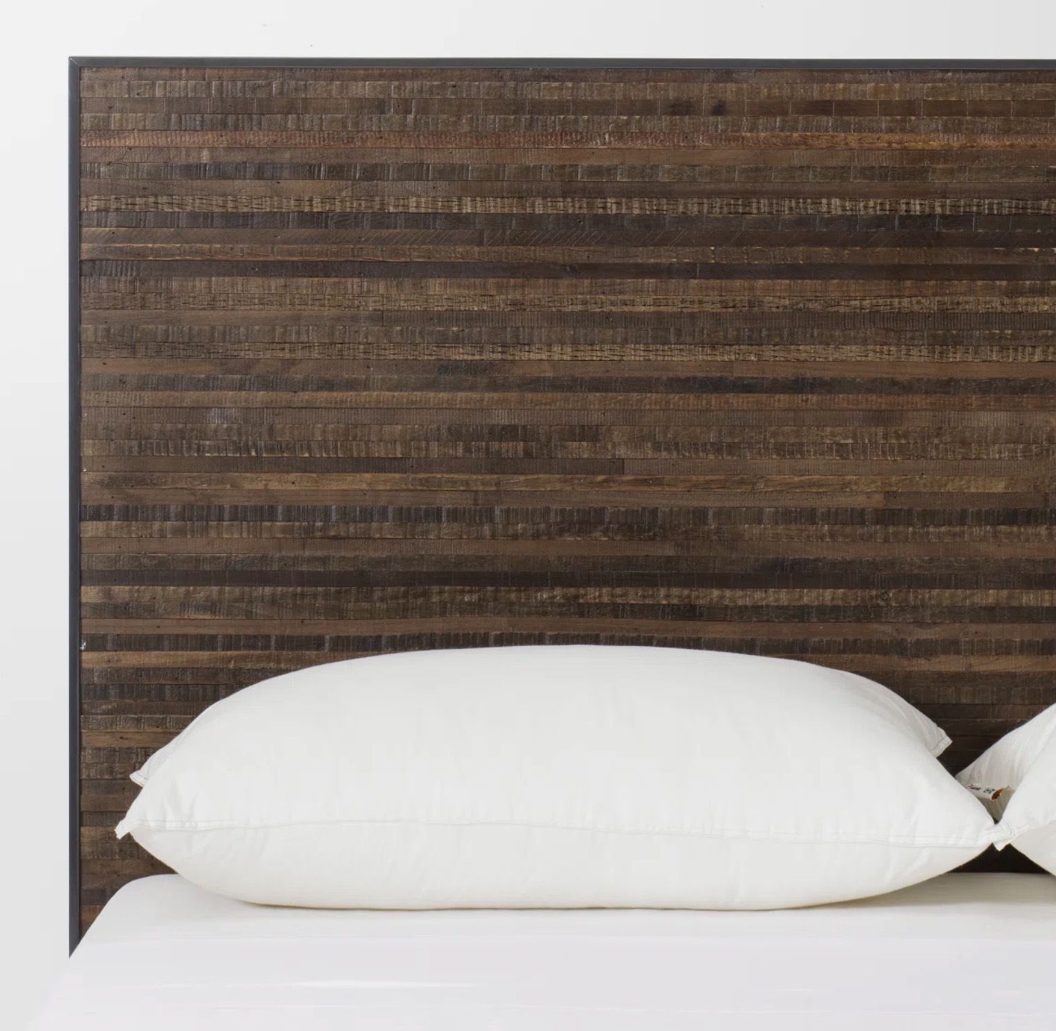 Thomas Bina For Sonder Living Peroba Wood Bed Frame – Designer Contemporary photo 520.0