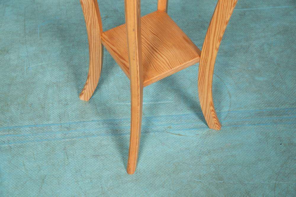 photo furniture Vintage Pine Plant Stand, Plant Stand Sweden 1960s