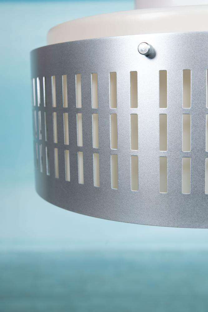 Minimalistische Aluminium Hanglamp Uit De Jaren '70, Midmod photo vinterior