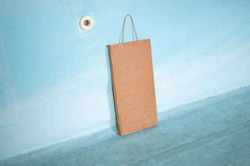Japandi Houten Spiegel Scandinavisch Jaren 70, Minimalistische Spiegel photo 170.0