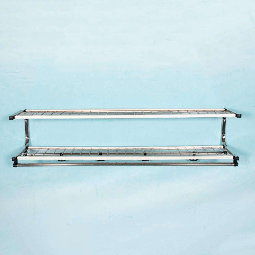 Vintage Scandinavian Tubular Frame Coat Rack From The 1960s photo for sale