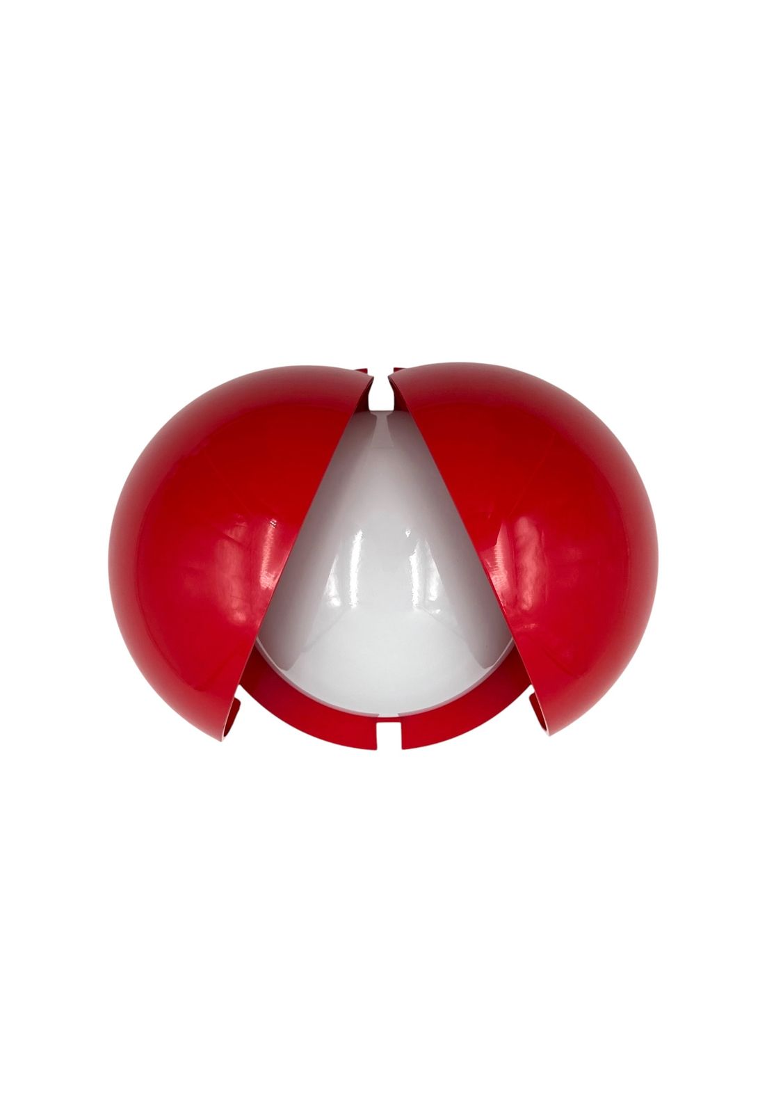 Gianemilio Piero And Anna Monti, Mod. Lampira Red Sconce, Fontana Arte Italy, 1970 photo 320.0