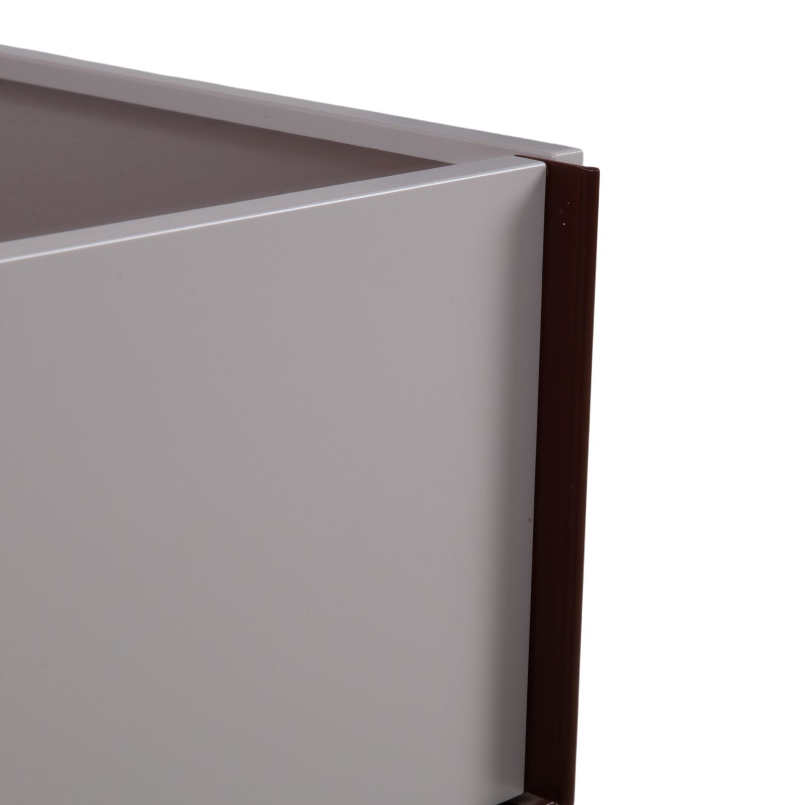 Buffet Nobilia Giro en bois, blanc et marron photo vinterior