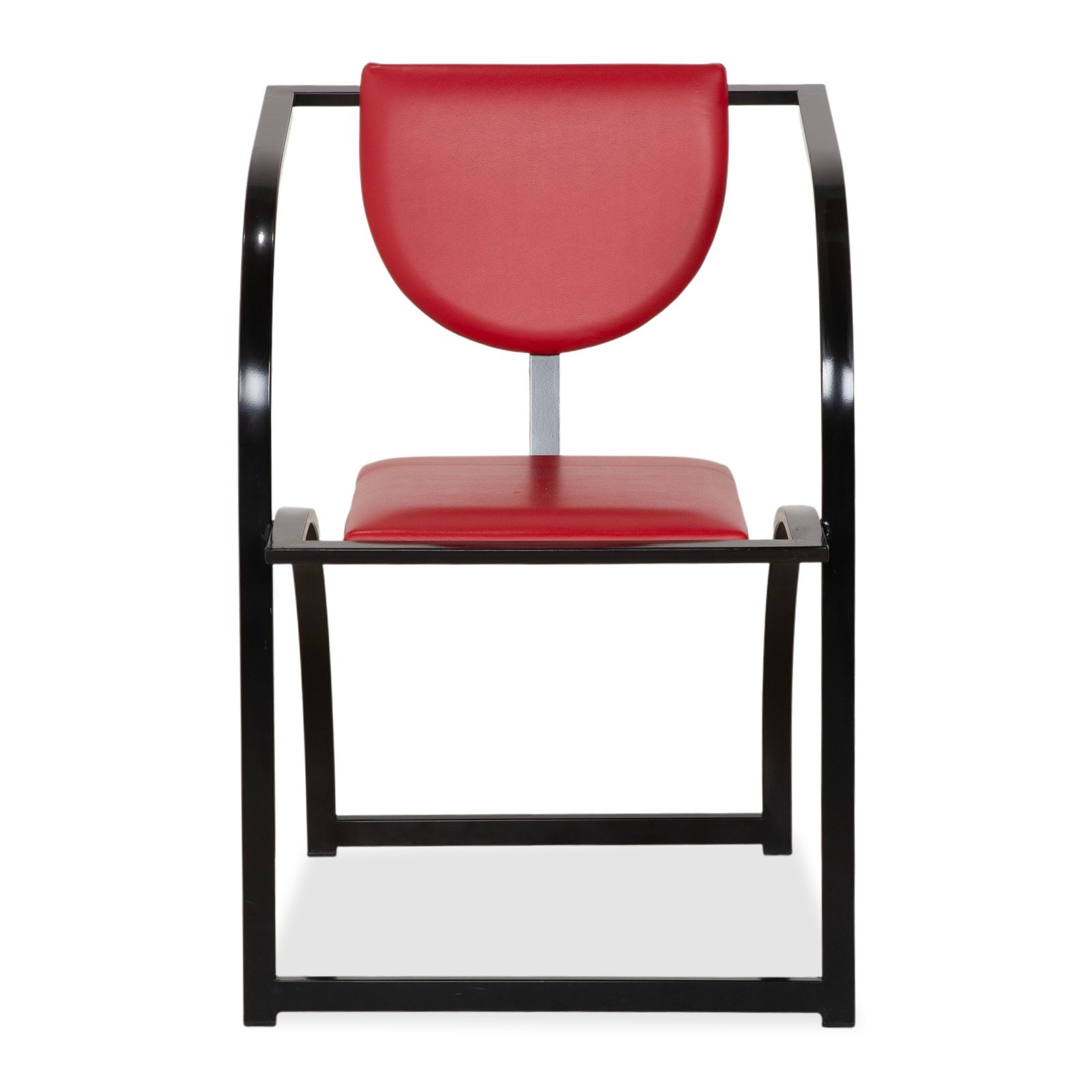 Fauteuil KFF Cosinus en cuir rouge photo buy
