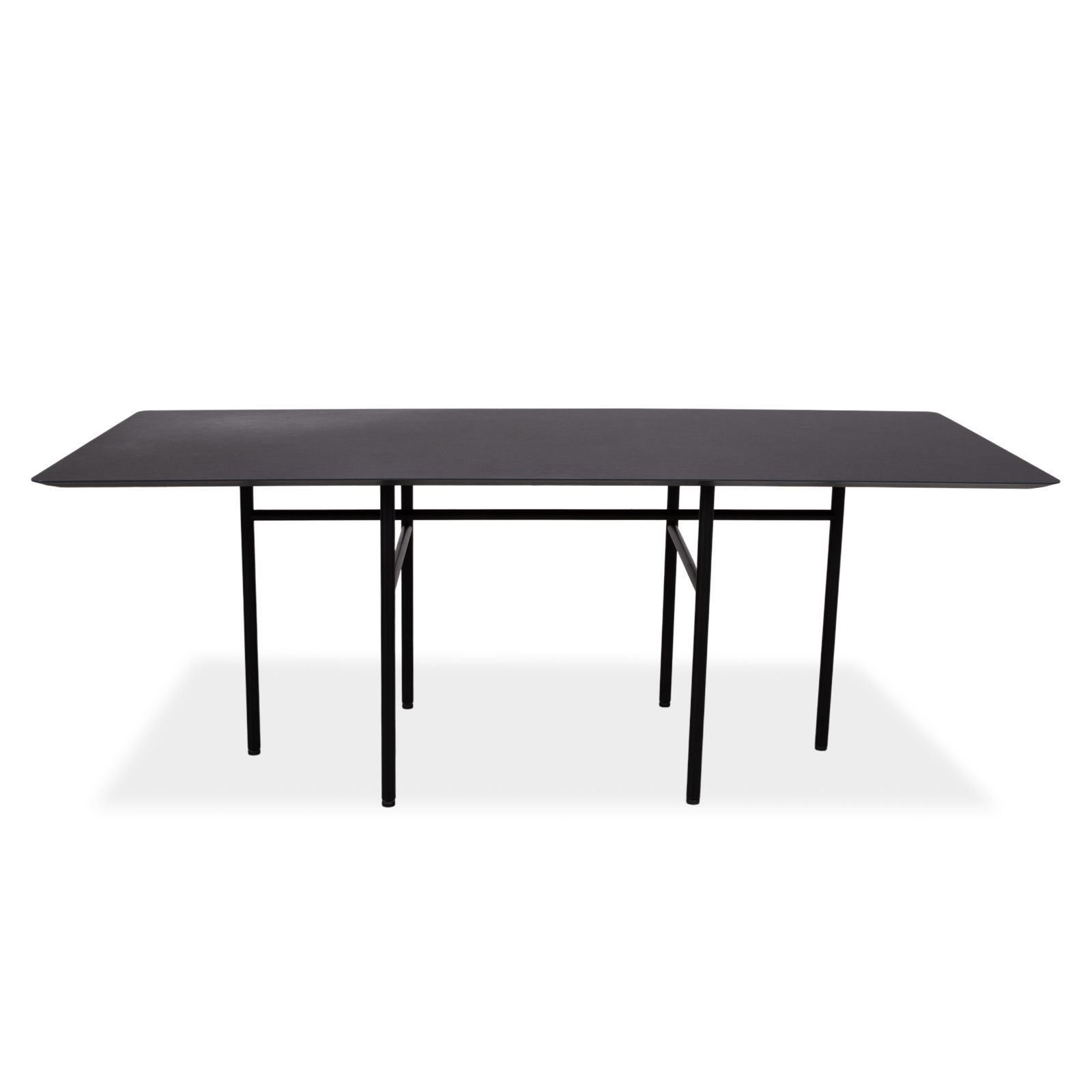 photo for sale Table à manger Audo Snaregade en bois, noire, 200 x 90 cm