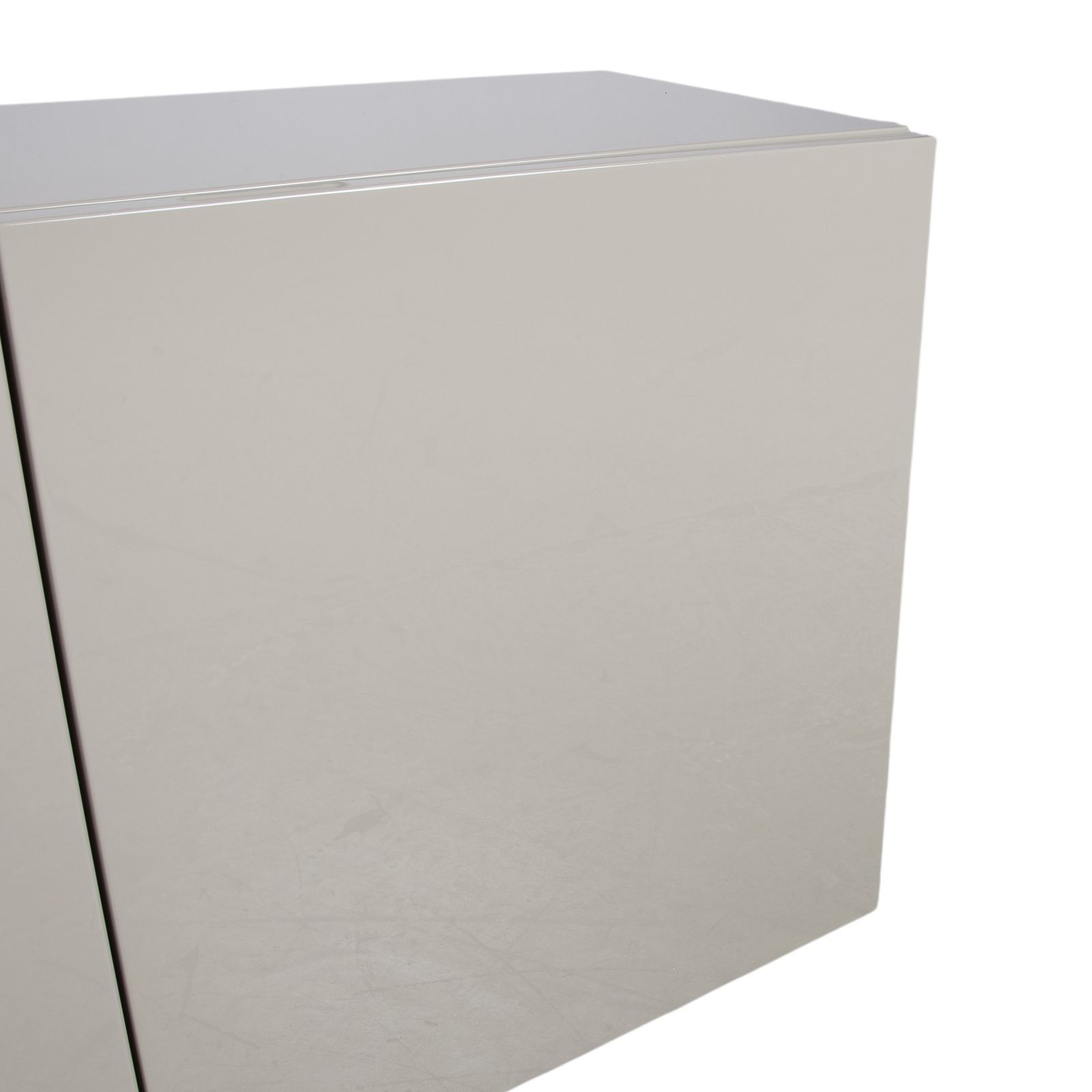 photo for sale Buffet Hülsta Lilac beige taupe laqué brillant