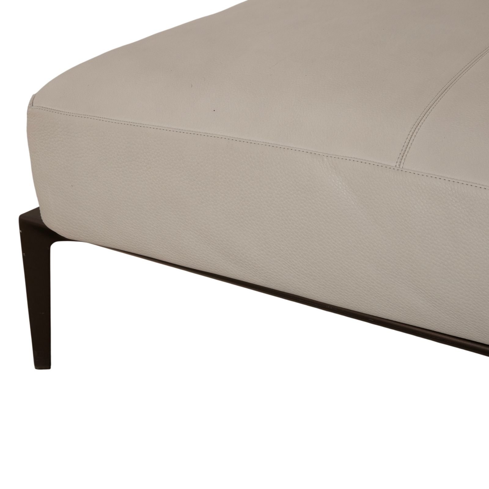 Canapé 2 places Walter Knoll Jaan Living en cuir gris crème photo buy