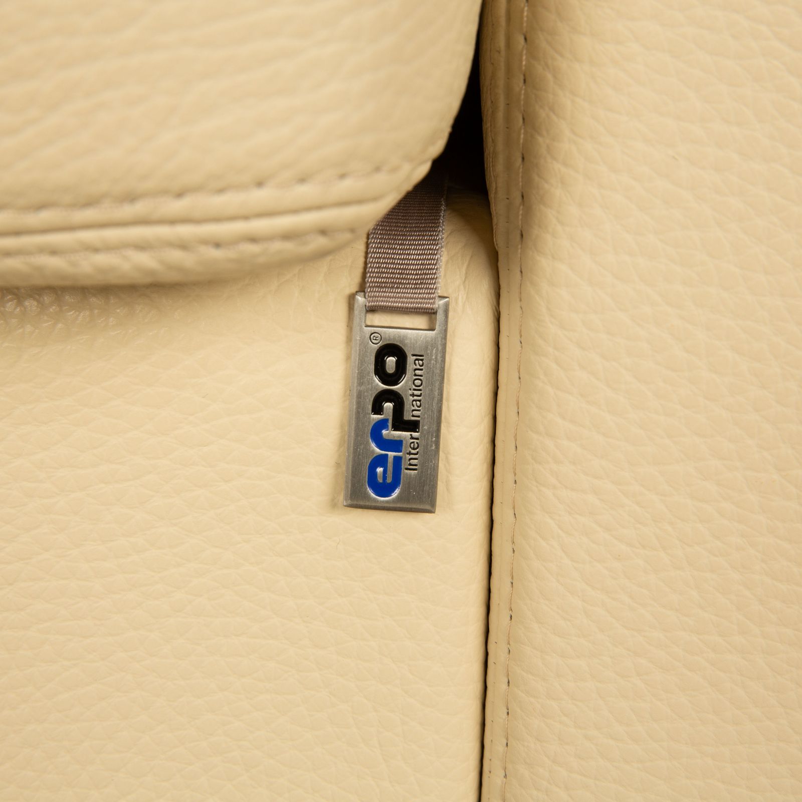 Fauteuil Erpo CL 500 en cuir crème, fonction manuelle photo 1676.0