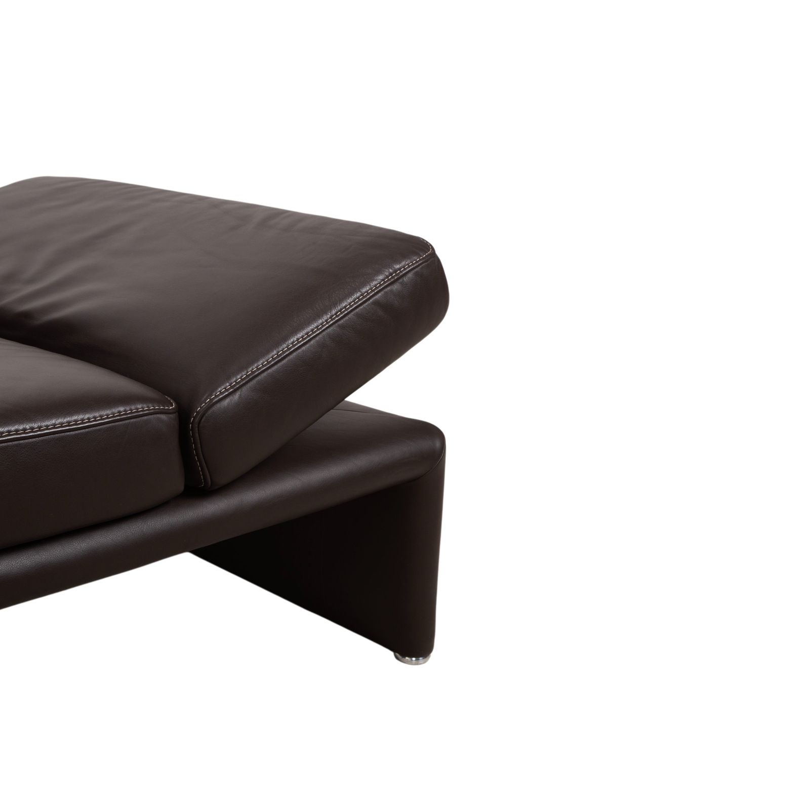 Koinor Raoul Leren Hoekbank Bruin Manuele Functie Chaise Longue Links photo vinterior