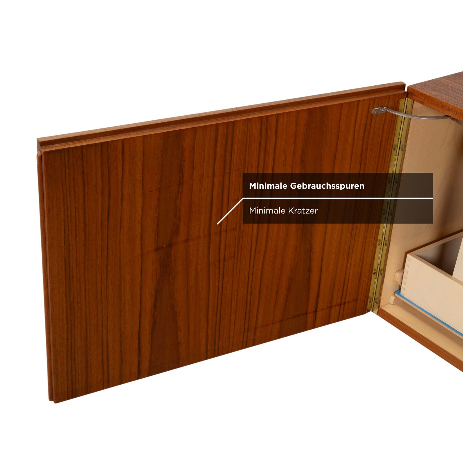 Behr B40 Dieter Waeckerlin Sideboard Teak Wood Brown Mid Century photo vintage