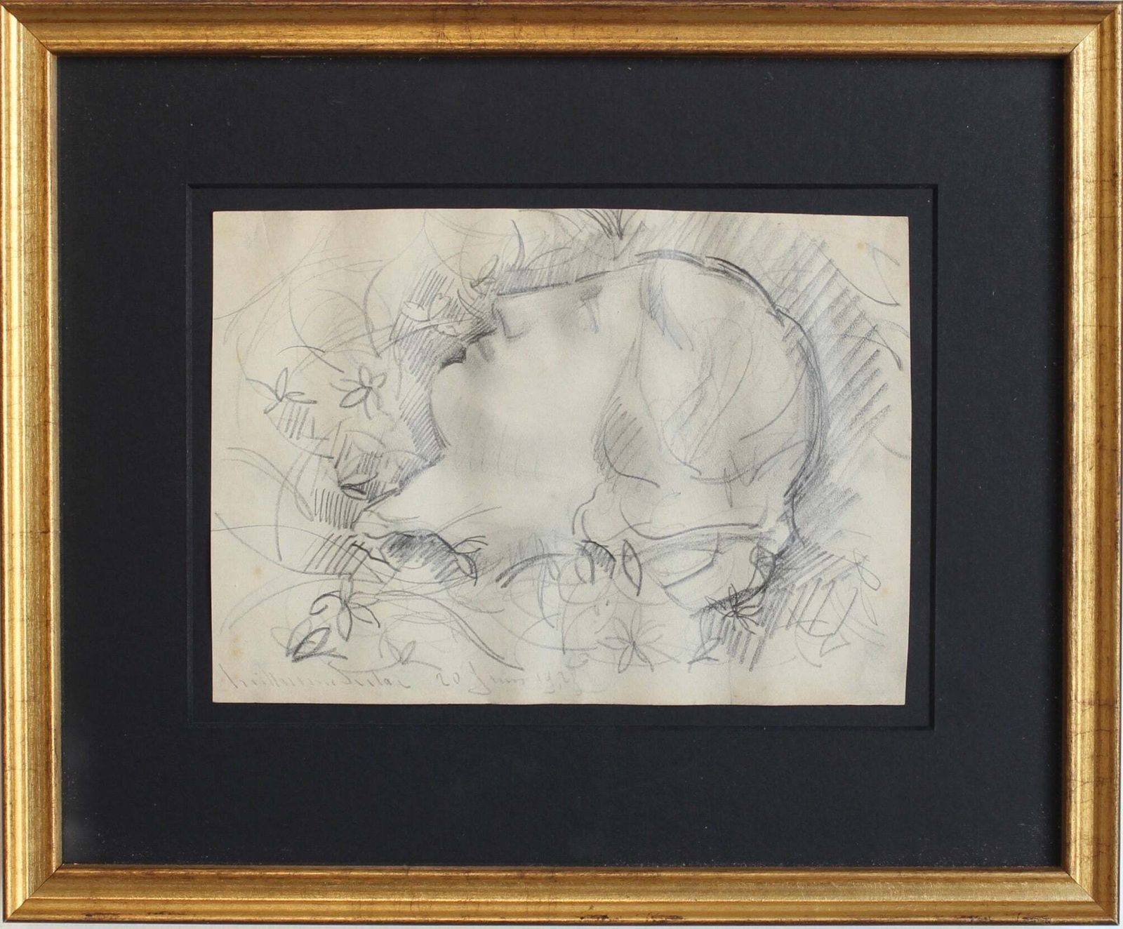 'Portrait Of A Slumbering Young Woman' By Guillaume Dulac (1929)