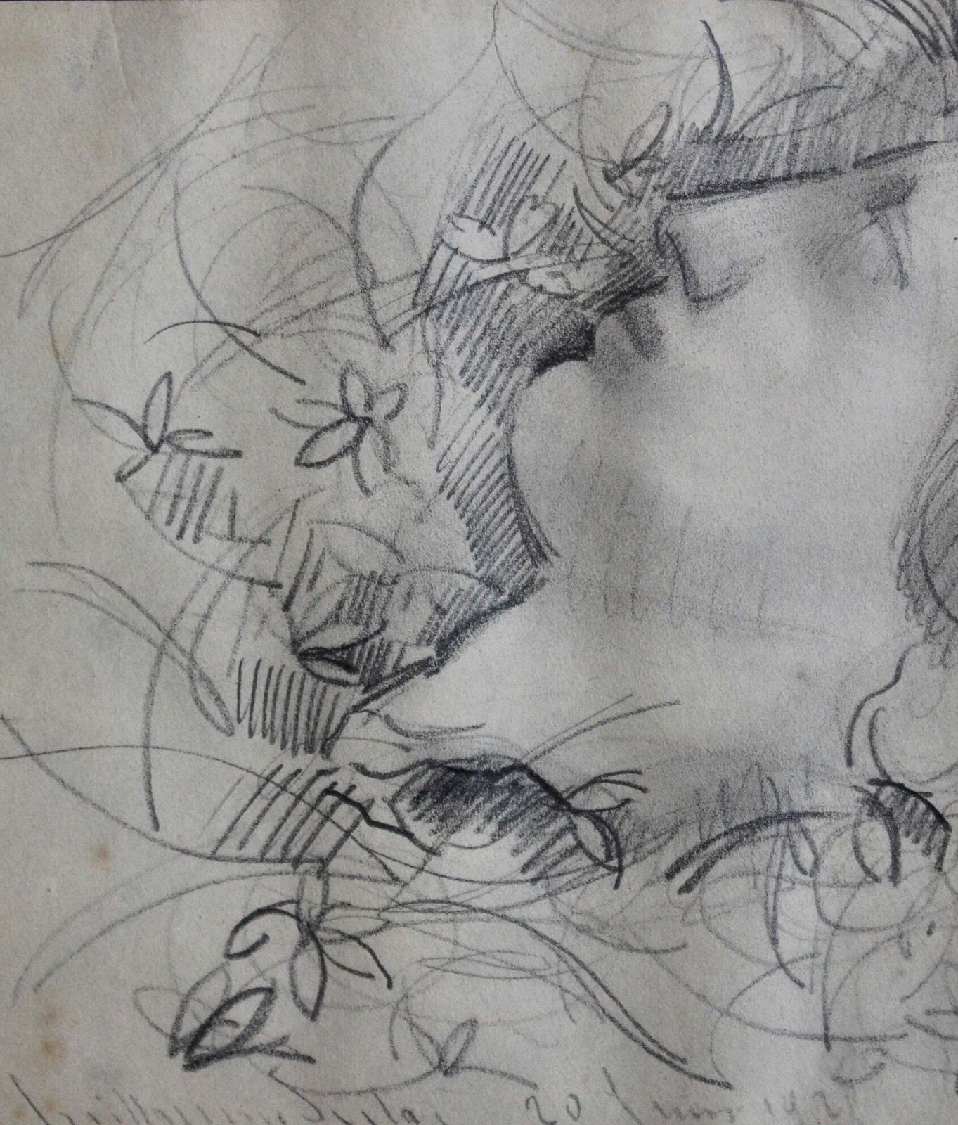'Portrait Of A Slumbering Young Woman' By Guillaume Dulac (1929) photo Art