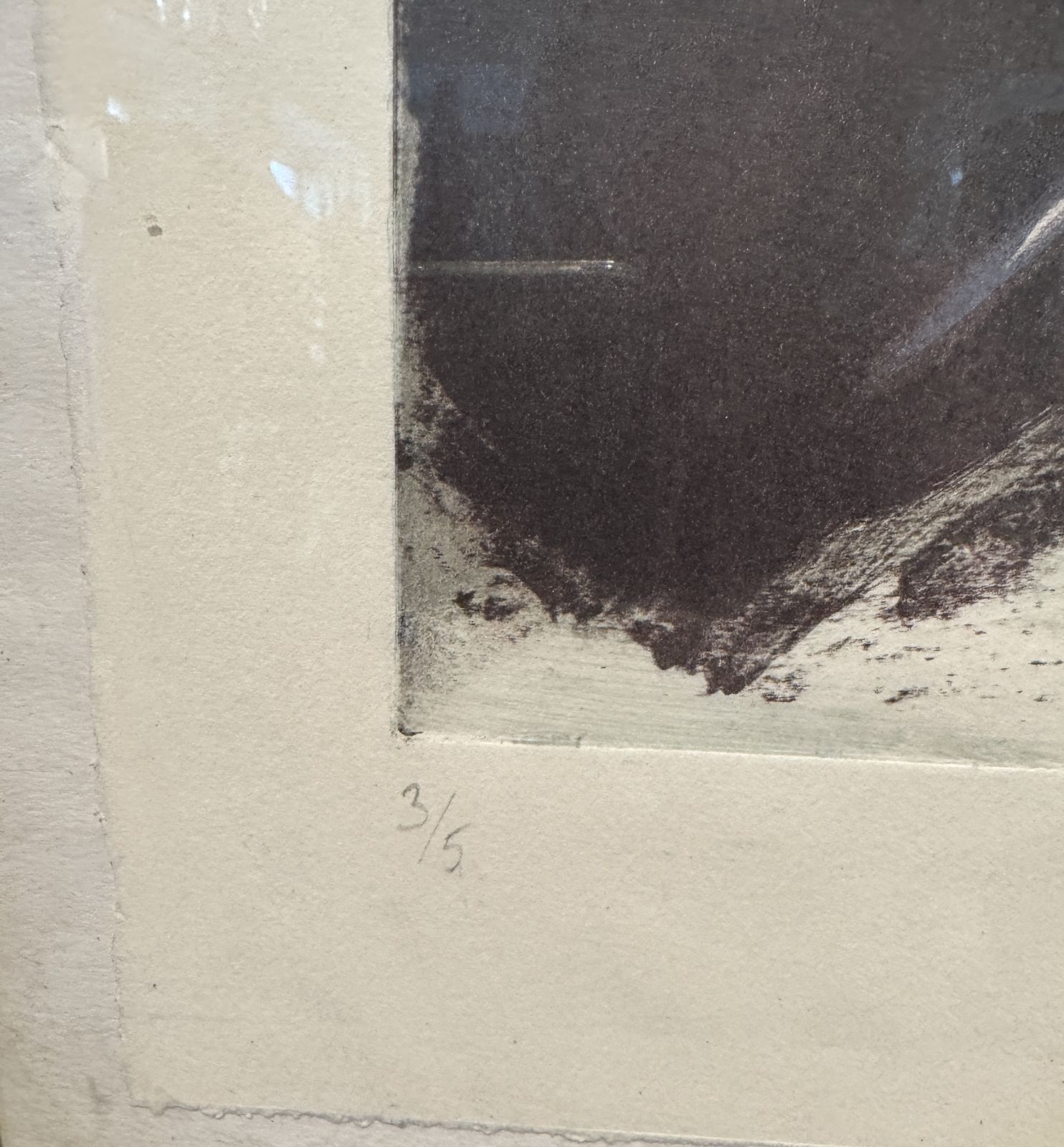 Limited Edition Lithograph 'Bedsheet & Catacombs' By Janie George 3/5 photo for sale