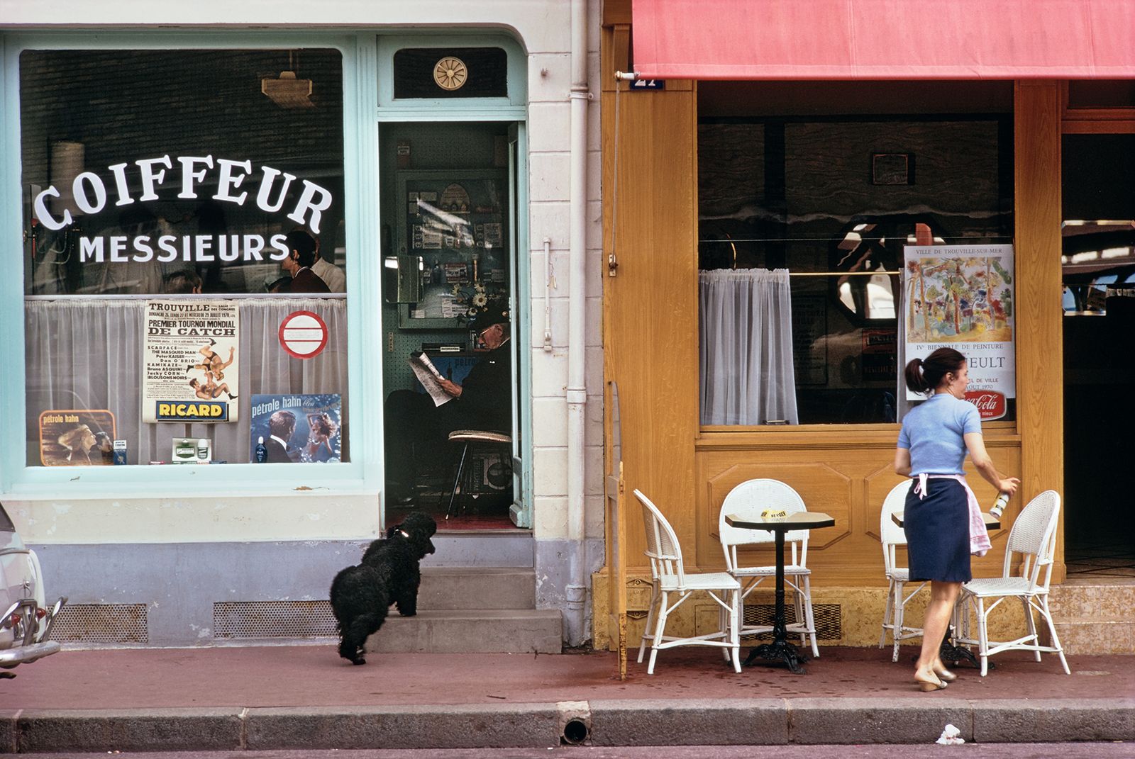 Slim Aarons 'Nicely Coiffed' Archival Pigment Print Framed In Black