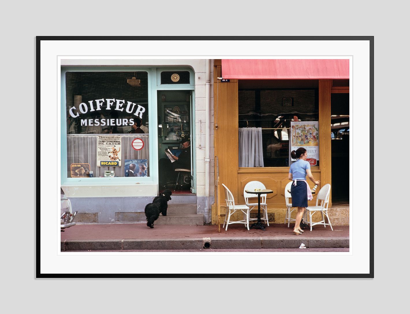 Slim Aarons 'Nicely Coiffed' Archival Pigment Print Framed In Black photo furniture
