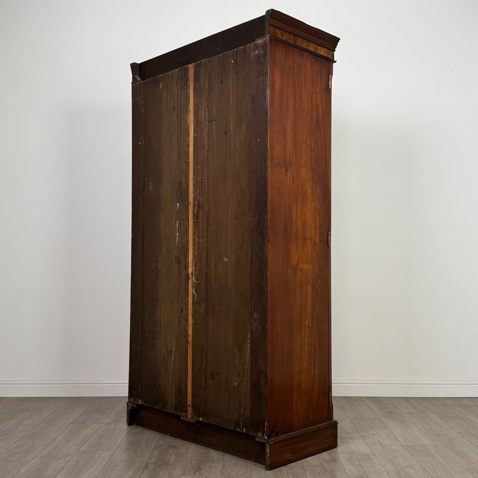 Antique 20th Century Edwardian Wardrobe In Walnut ( Af 5593 ) photo buy