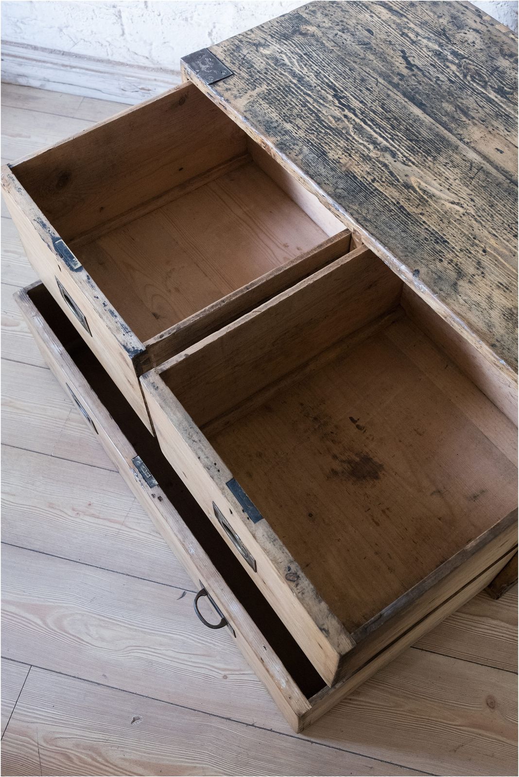 19th Century Campaign Chest Coffee Table British Army C1860 (965) photo buy