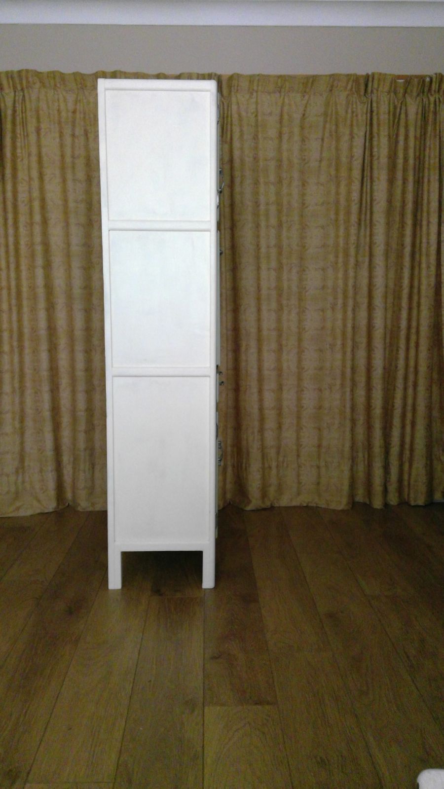 photo vinterior A. Ahlstrom Osakeyhtio Warkaus Finnish 1950's Kitchenette Cabinet With Original Manufacturer's Label