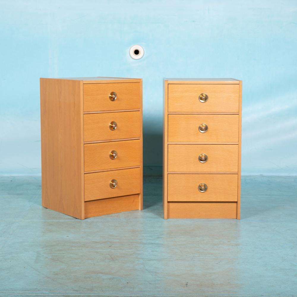 Minimalistische Scandinavische Ladekast In Blond Eiken, Mid Century Modern photo buy