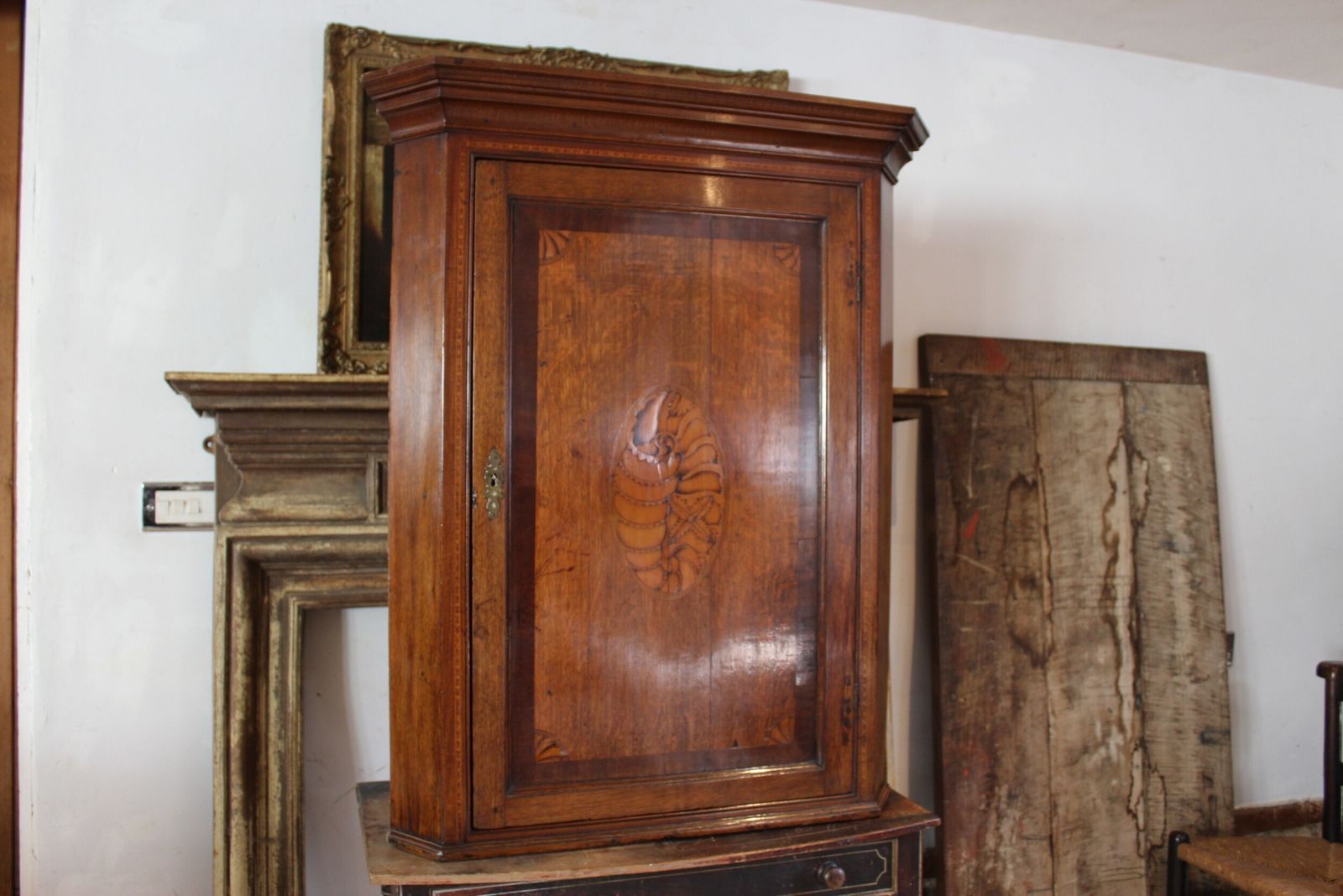 photo for sale Cupboard Corner Beautiful George III Oak C1780