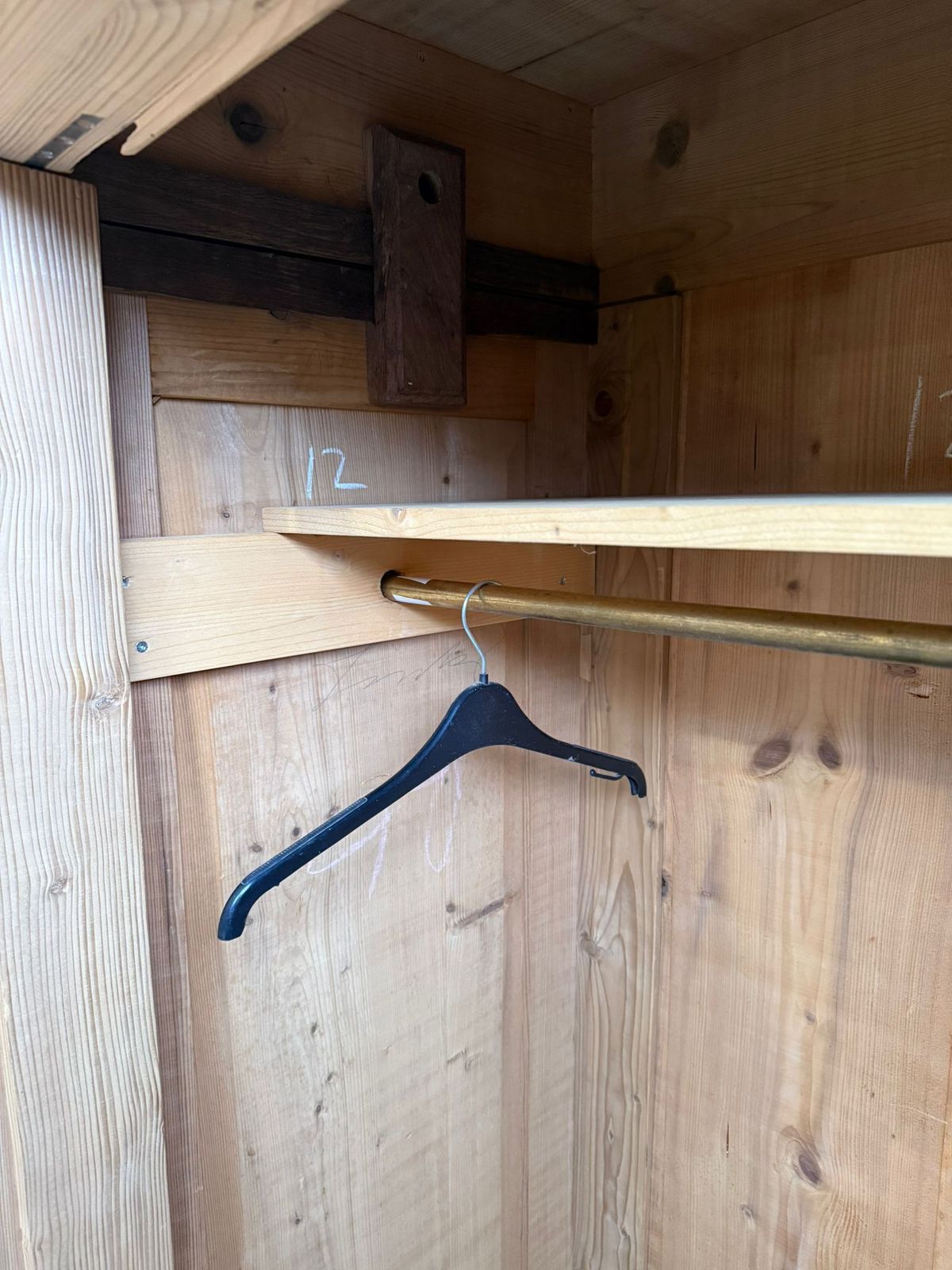 photo for sale A Stunning Large Victorian Pine Knockdown Wardrobe To Paint/Wax