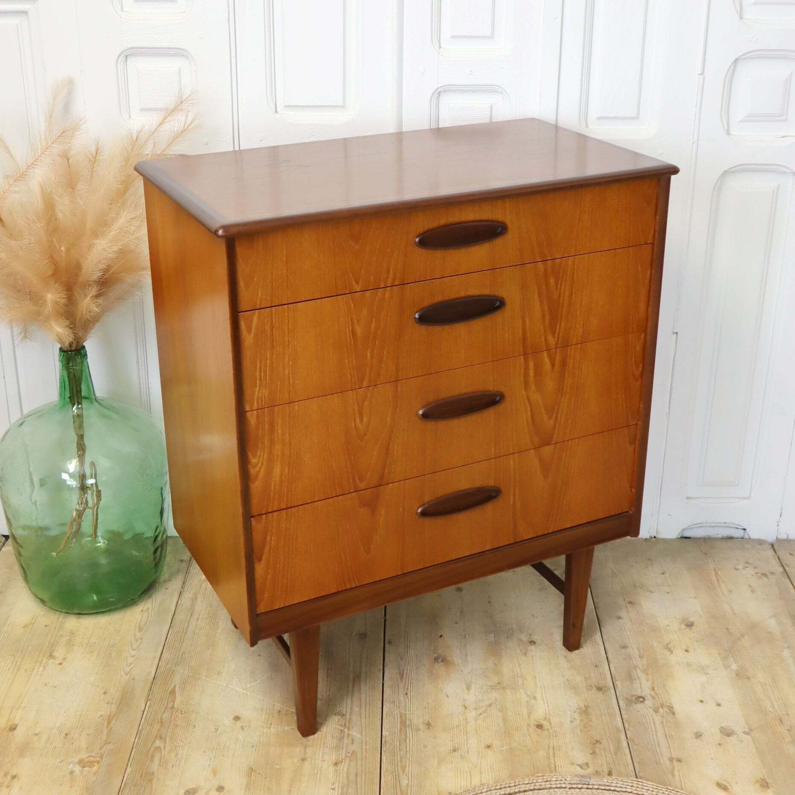 Mid Century Teak Chest Of Drawers photo 535.0