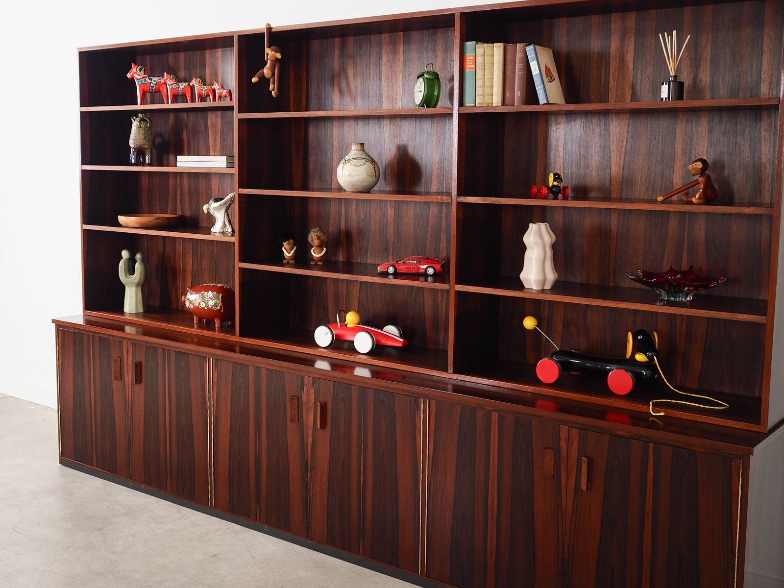 Vintage Boekenkast, Deens Design, Jaren 1970, Gemaakt In Denemarken photo vinterior