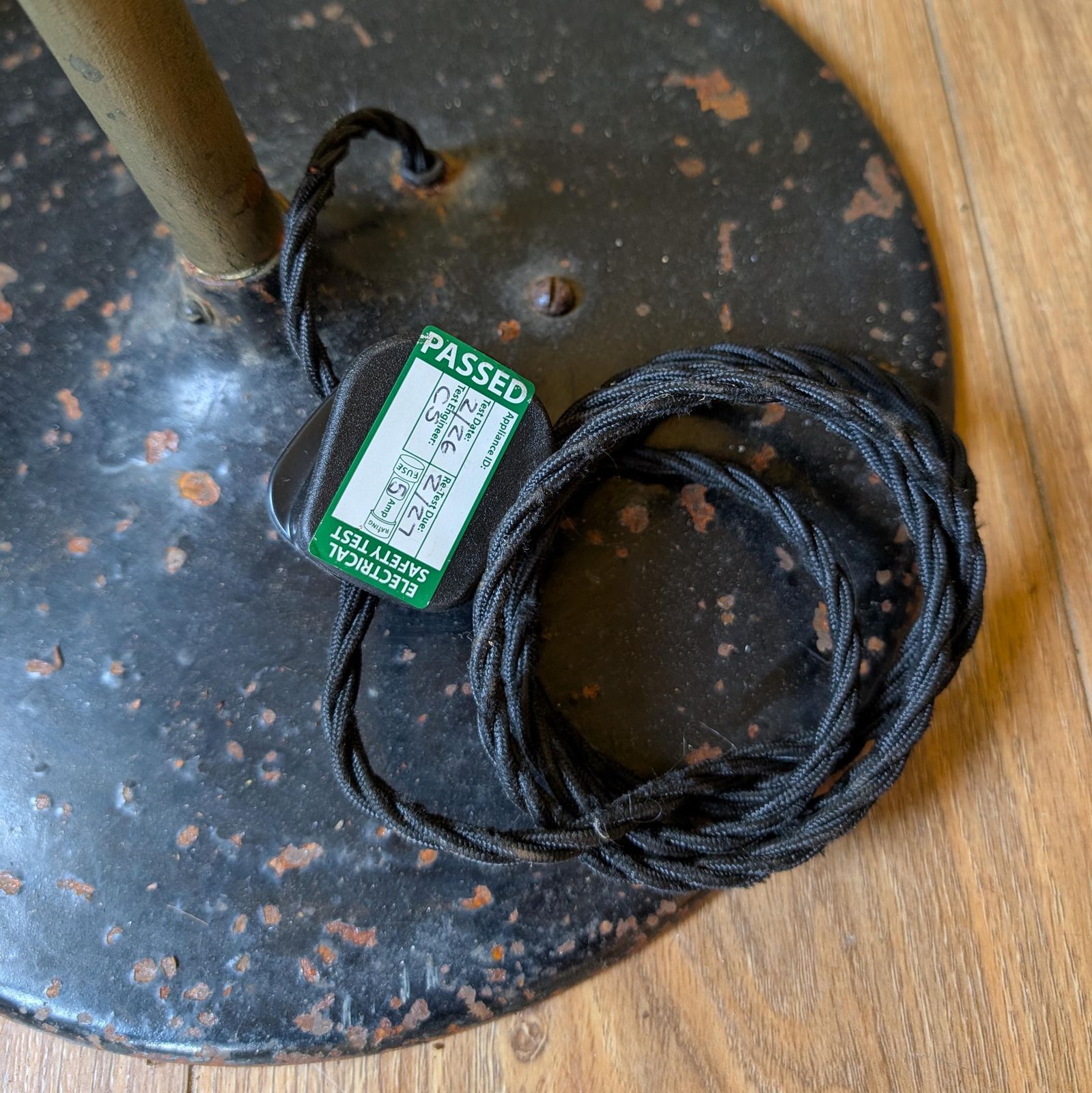 Victorian Articulated Industrial Floor Lamp photo 295.0