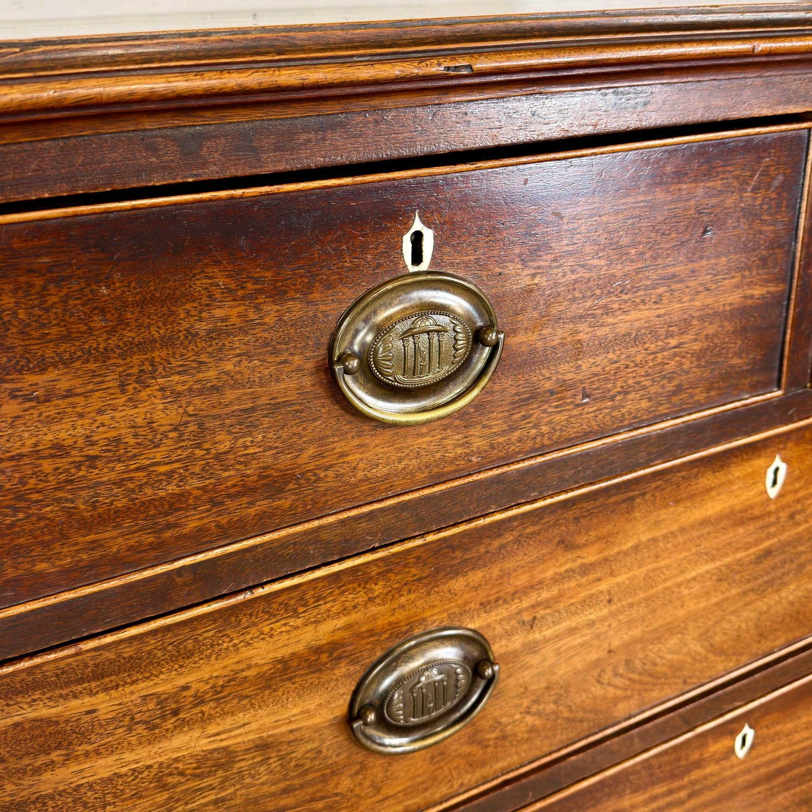 photo furniture Antique Georgian Mahogany Chest Of Drawers | Antique Storage | Bedroom Drawers | Antique Chest Of Drawer