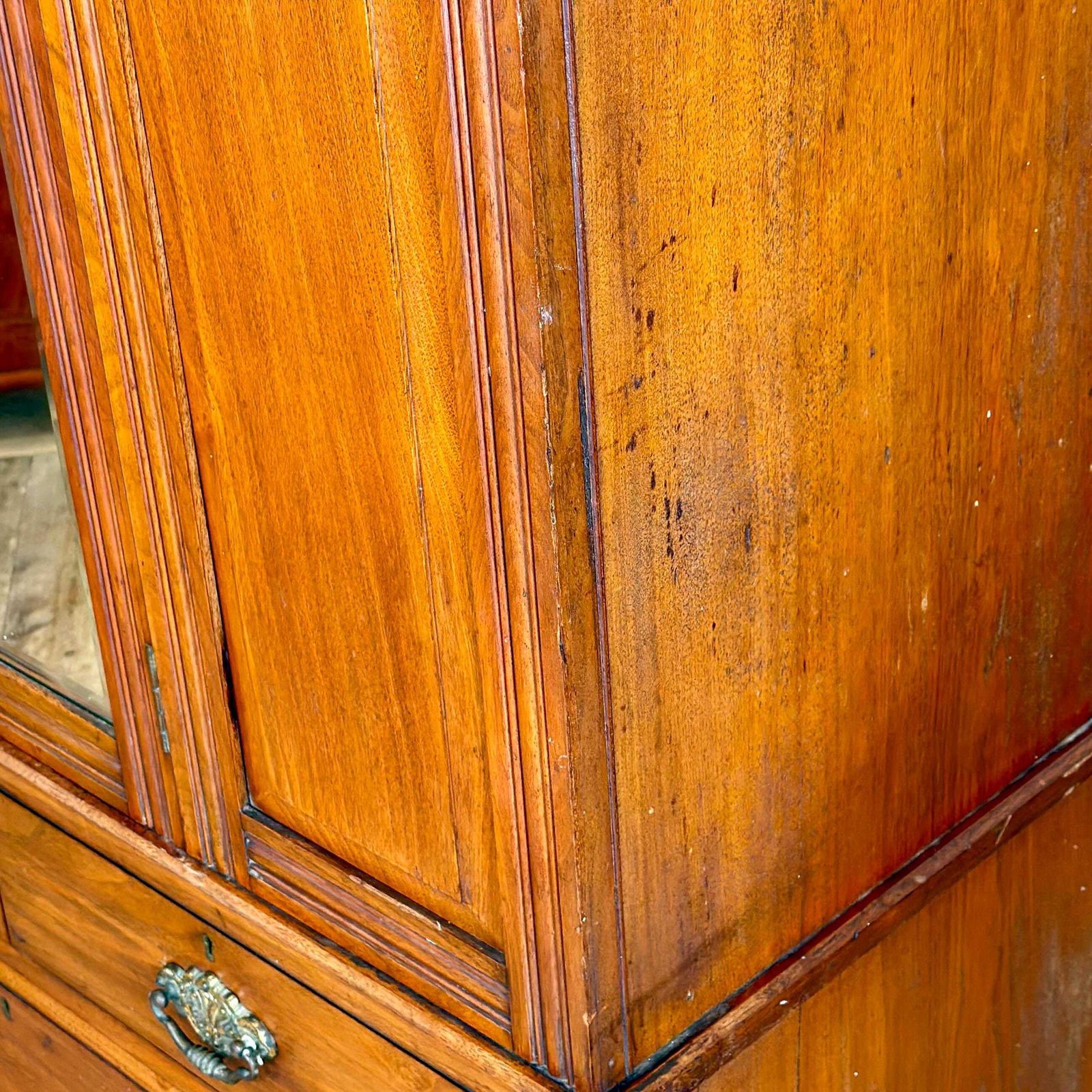 photo for sale Antique Edwardian Walnut Wardrobe | Antique Wardrobe | Storage Cupboard | Antique Storage | Vintage Furniture