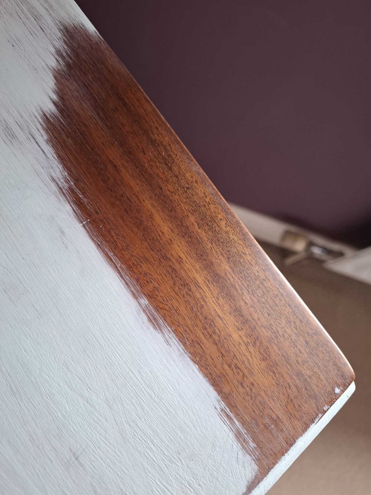 Retro Far Eastern Mahogany Davenport photo buy