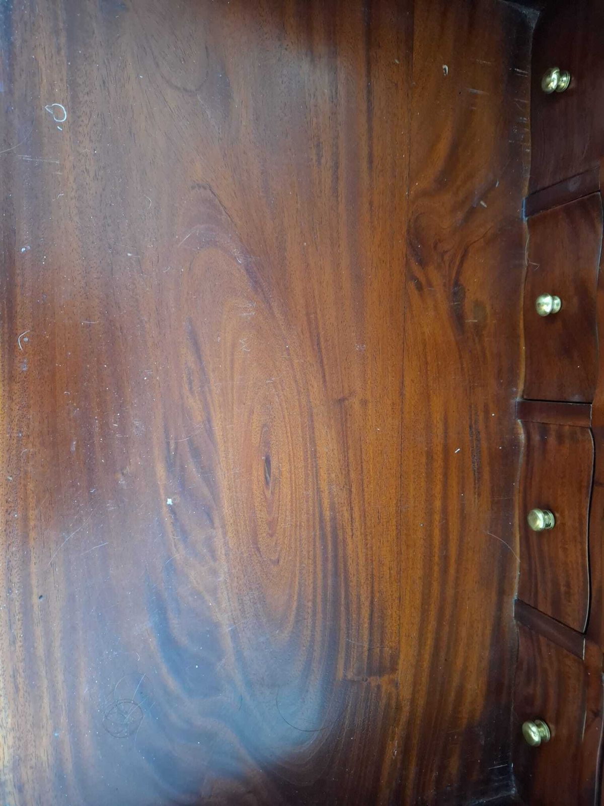 photo buy Retro Far Eastern Mahogany Davenport
