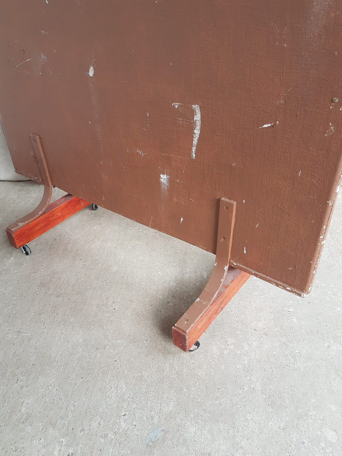 photo buy Vtg Mid Century Privacy Screen Room Divider Office Partition Changing Room R82