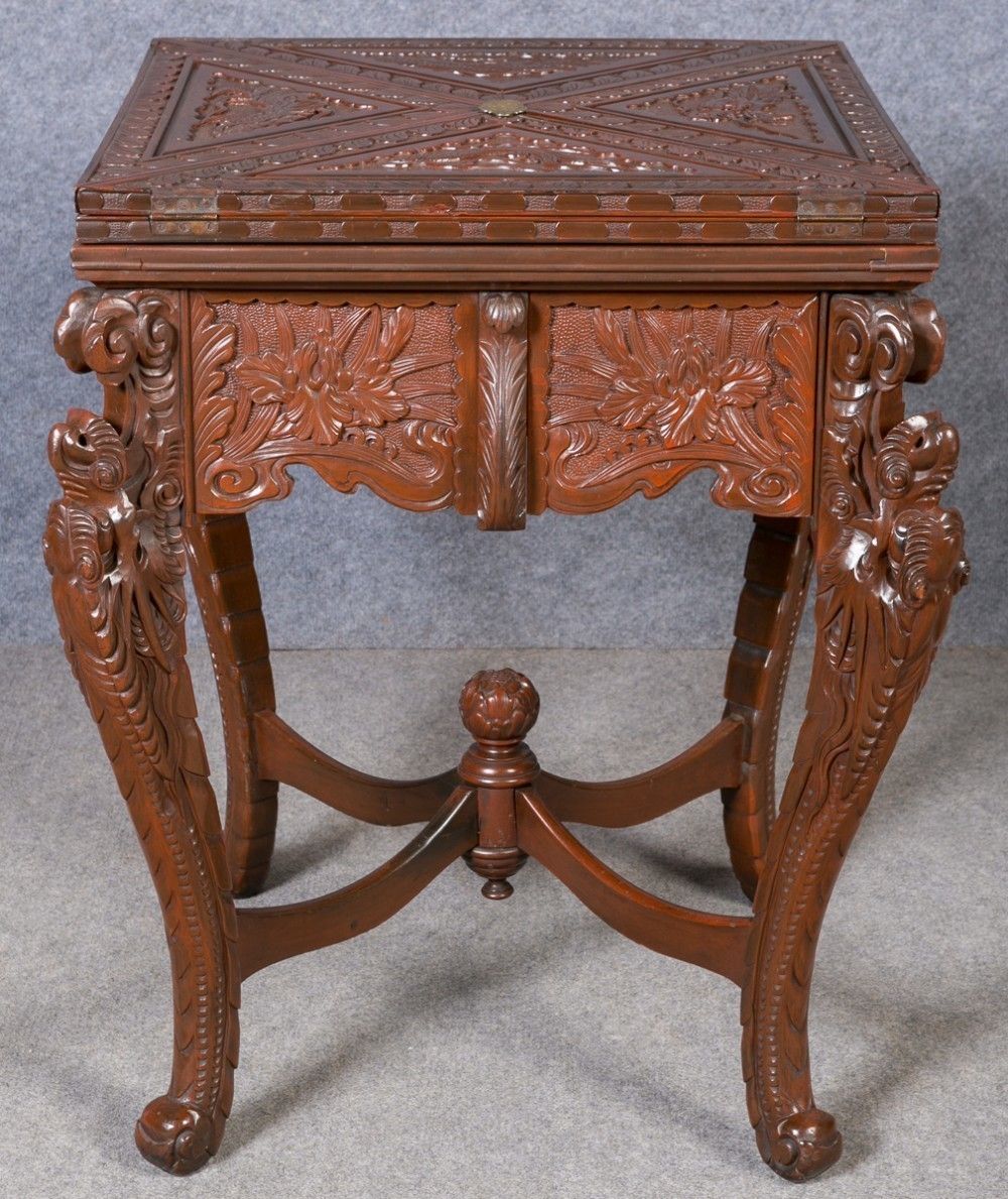 Furniture Chinese Card / Games Table photo