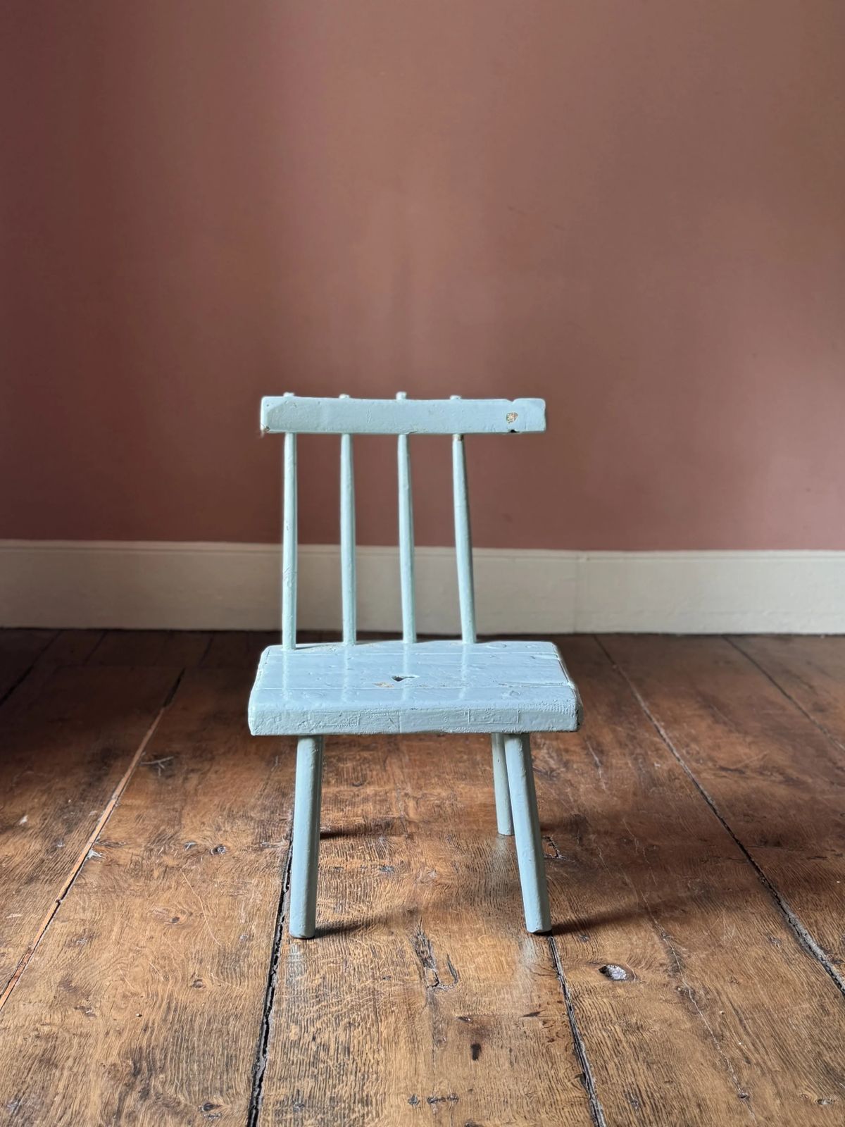 19th Century Painted Irish Country Antrim Hedge Chair photo furniture