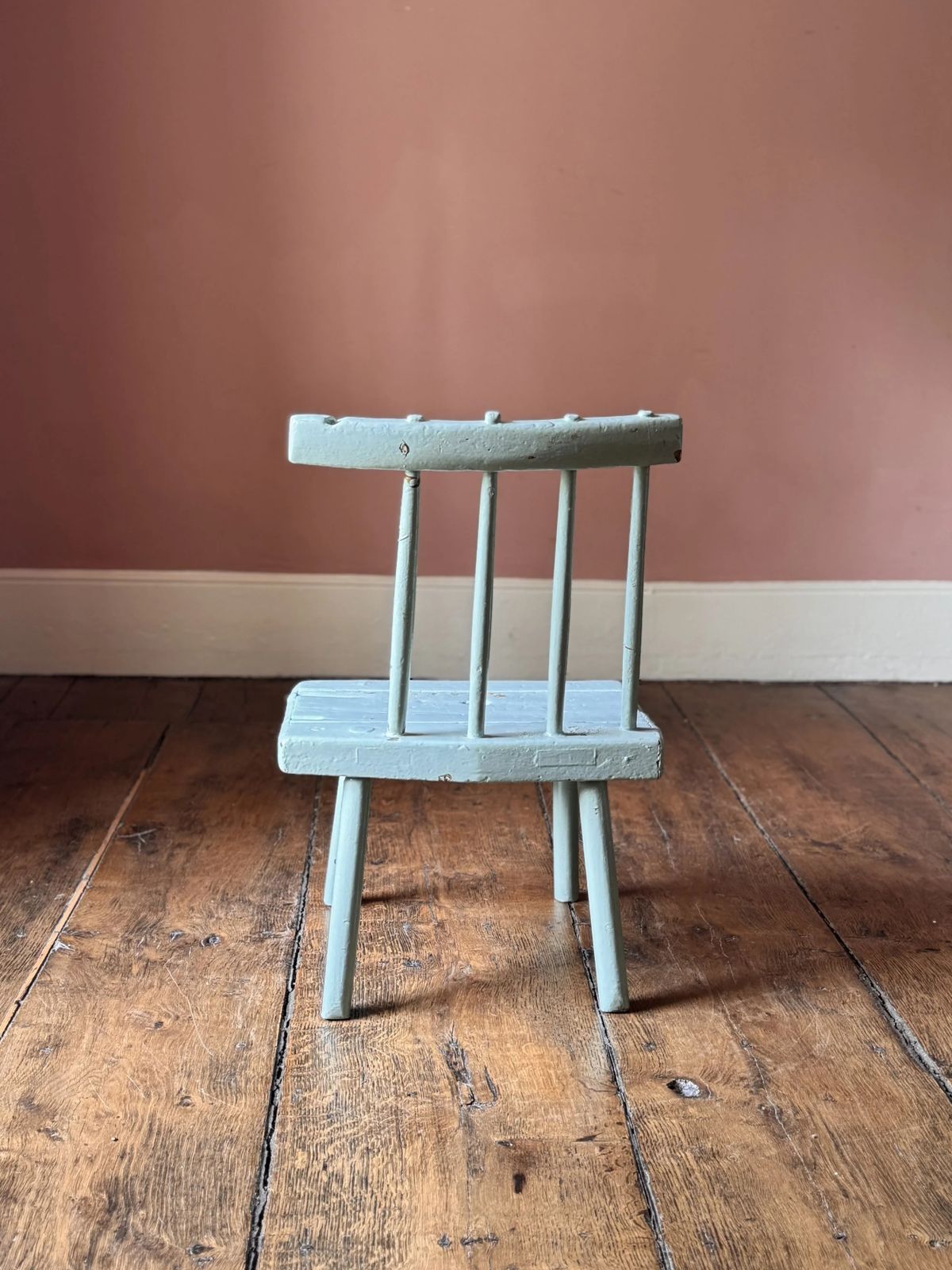 19th Century Painted Irish Country Antrim Hedge Chair photo vinterior