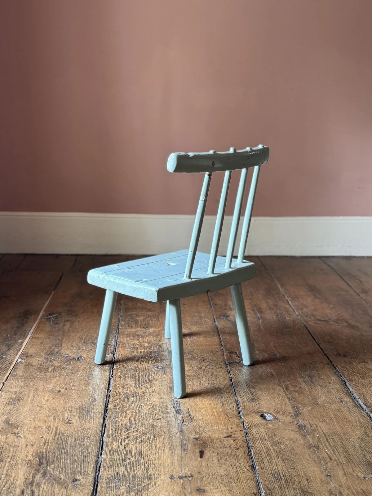 19th Century Painted Irish Country Antrim Hedge Chair photo buy