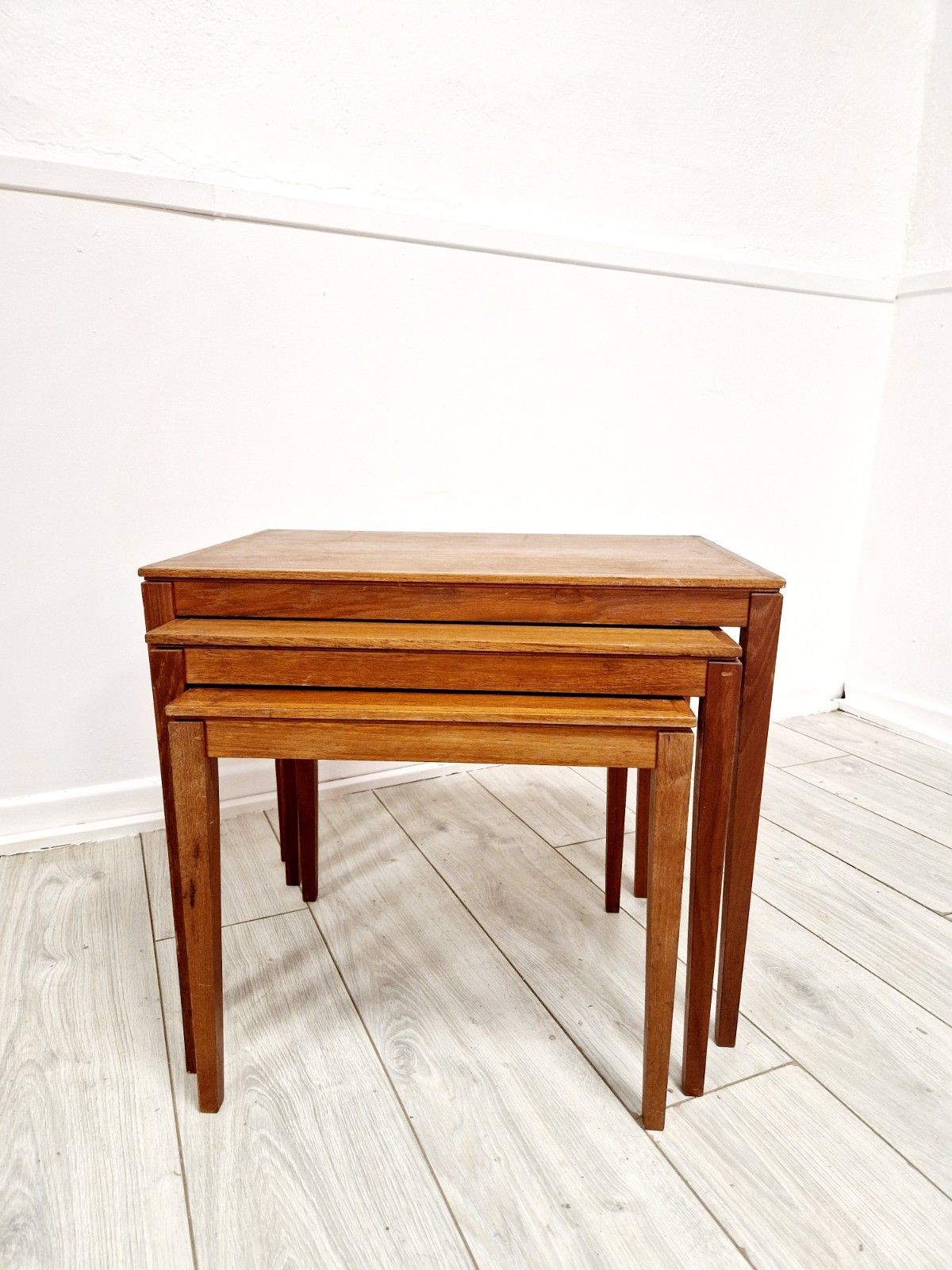 photo for sale Mid Century Nest Of McIntosh Nest Of Tables 1960s