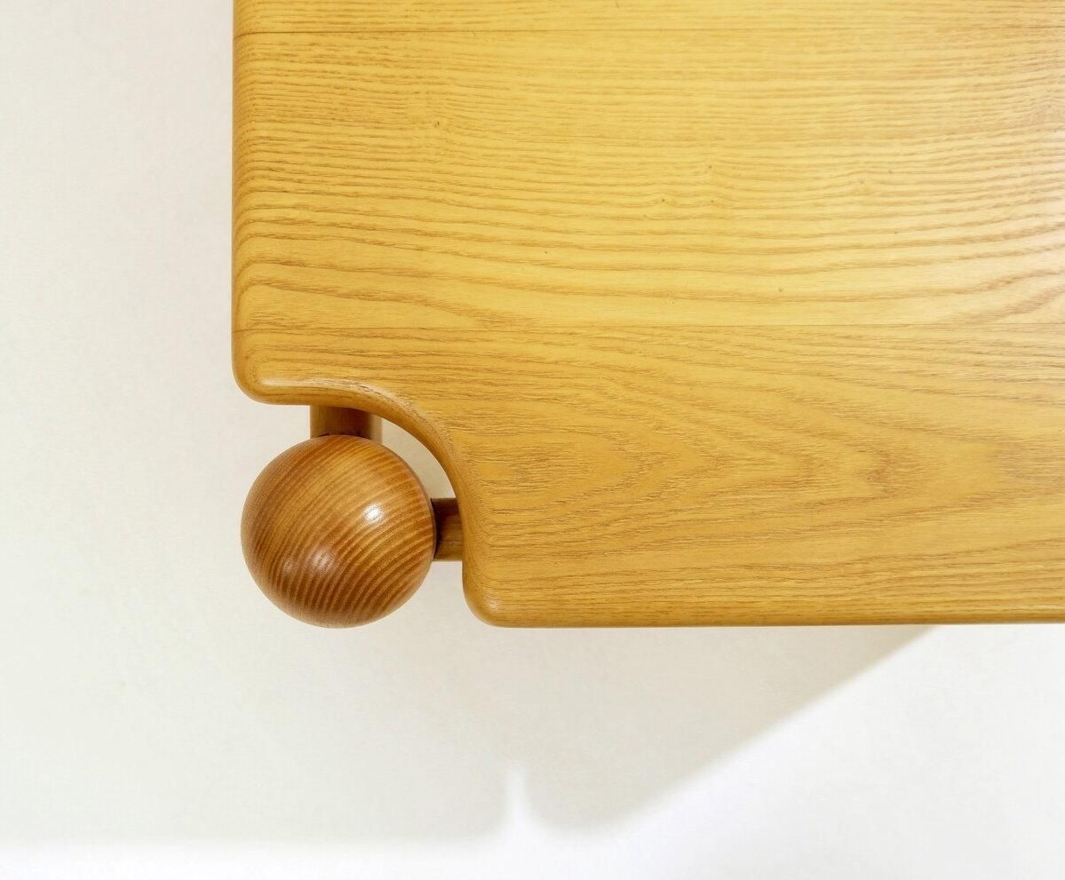 Pair Of Mid Century Square Pine Coffee Tables In The Style Of Ilmari Tapiovaara photo for sale